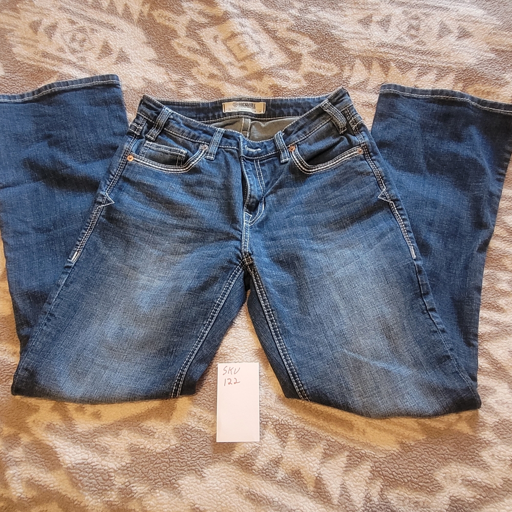 Classic Blue Boot Cut Women's Jeans